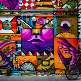 Berlin Graffiti with bike. Unsplash:Mateo Krossler