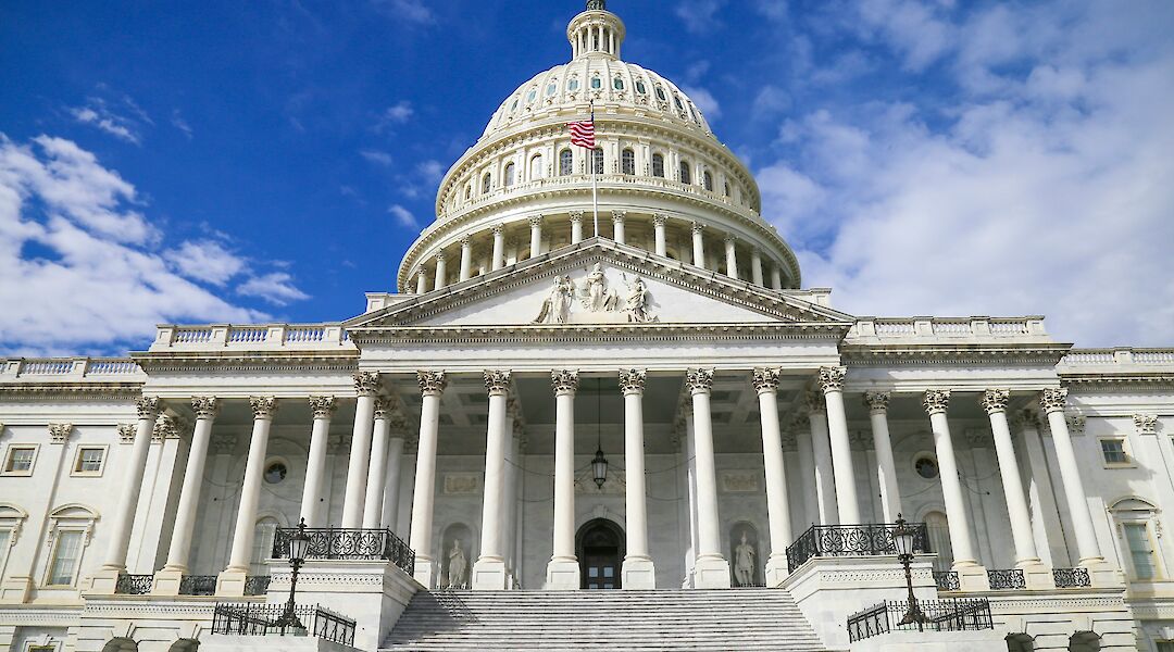 US Capitol, Washington, DC. Unsplash: Louis Velazquez