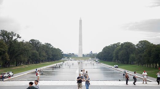 Lovely view of the National Mall, Washington, DC. Flickr:Sophie
