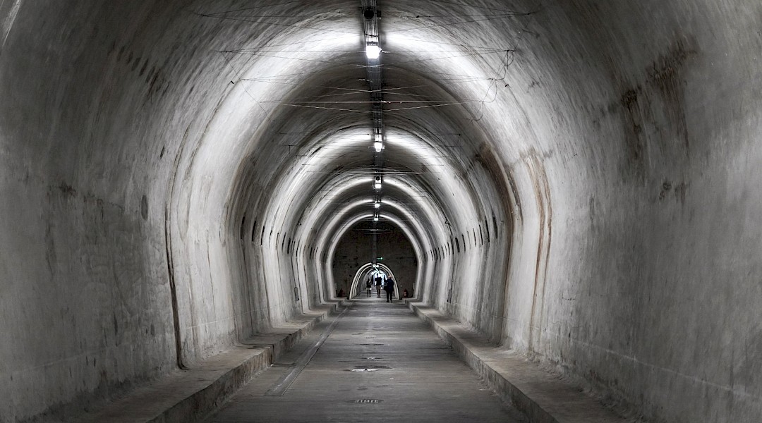 Gric tunnel under the city of Zagreb. Unsplash:Tom Wheatley