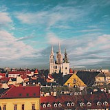 Zagreb skyline on a sunny day, Croatia. Unsplash:Domagoj