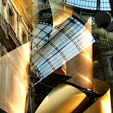 Exclusive boutiques inside Galleria Vittorio Emanuele, Milan. Flickr:Richard Evea