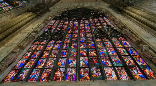 Milan Cathedral in Milan, Lombardy, Italy. Jorge Lascar@Flickr