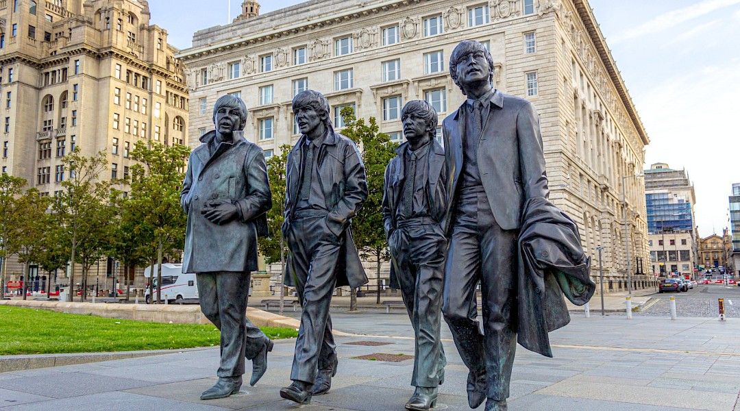 The Fab Four Statue, Liverpool. Unsplash:Neil Martin