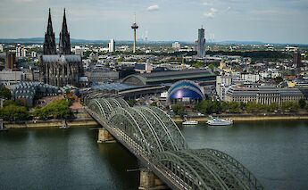 Cologne skyline, Germany. Rob Hall@Unsplash