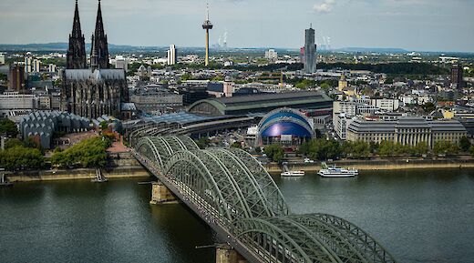Cologne skyline, Germany. Rob Hall@Unsplash