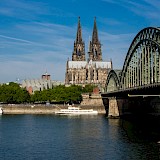 Hohenzollern bridge, Cologne. Flickr:Sergiy Gakyonin