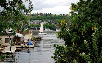 Houseboats in Seattle, Washington. Joe Wolf@Flickr