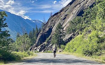 The lonely roads of the North Cascades.