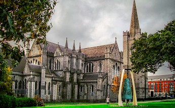 St. Patrick's Cathedral, Dublin. Unsplash:Mitch Hodge