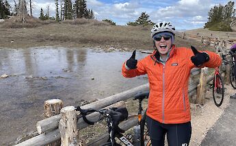 Two thumbs way up for cycling in Utah! Photo via TO.