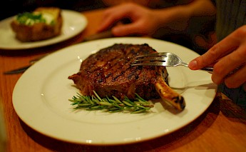 Steak - lots of beef in Utah! ian@Flickr