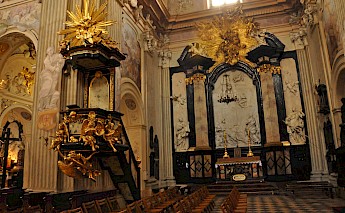 Interiro of the St. Annes Church, Krakow. Flickr:Jennifer Boyer
