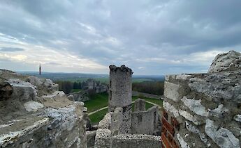 Gmina Ogrodzieniec Castle, Poland. Unsplash: 50m above