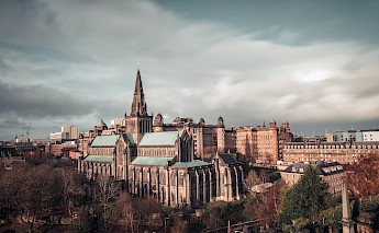 Glasgow Cathedral, the oldest cathedral in mainland Scotland, and the oldest building in Scotland.Unsplash:Craig Mckay