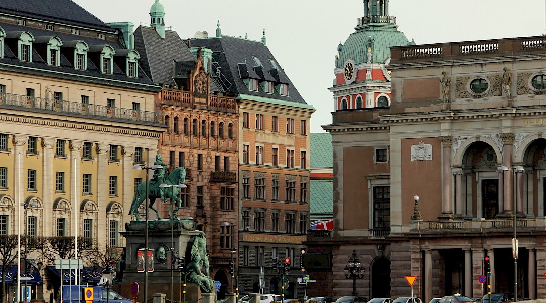 Gustav Adolfs Torg - the public square in Stockholm, named after King Gustavus Adolphus. Flickr:দেবর্ষি রায়