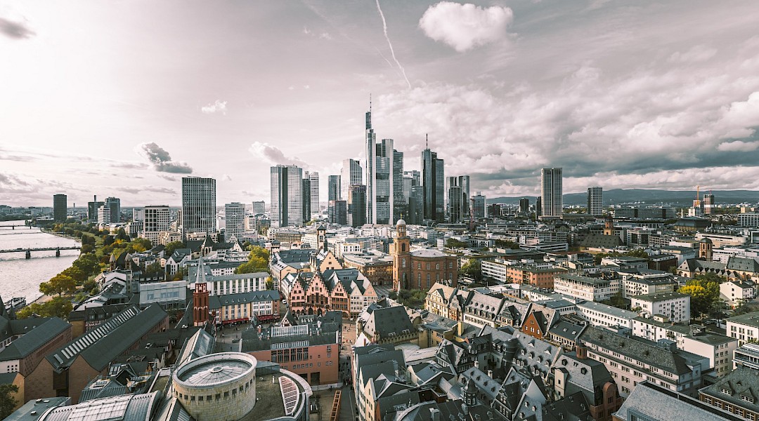 Frankfurt skyline, Germany. Unsplash:Igor Flek