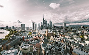 Frankfurt skyline, Germany. Unsplash:Igor Flek