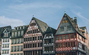 Historic Houses in Frankfurt, Germany. Unsplash: Michelangelo Azzariti