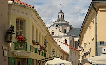 Stikliu Street, Vilnius. Flickr:Brian Toward