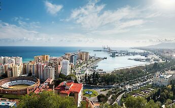 Coastal city of Malaga, Spain. Unsplash:Getty Images