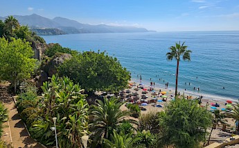 Nerja Beach, Costa del Sol, Málaga, Andalusia, Spain. Martijn Vonk@Unsplash