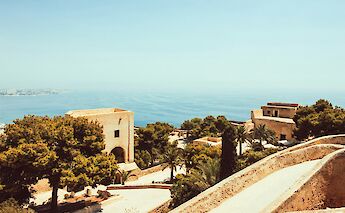 Ocean views, Malaga, Spain. Unsplash:Elvis Bekmanis