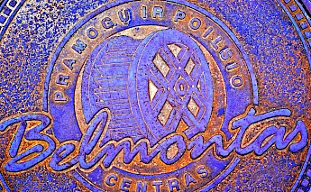 Belmontas manhole cover, Lithuania. Flickr:Oleksii Leonov
