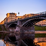 Bridge in Vilnius, Lithuania. Unsplash:Vaiva Deksnyte