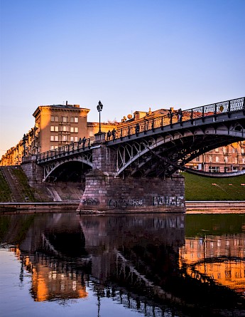 Bridge in Vilnius, Lithuania. Unsplash:Vaiva Deksnyte