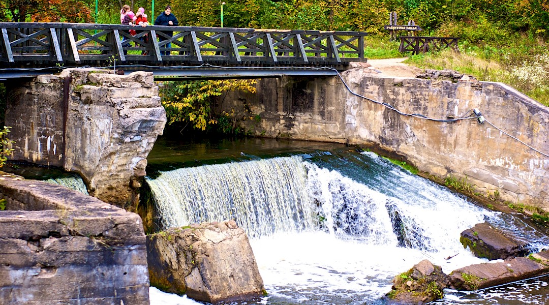Waterfall in Belmontas, Lithuania. Flickr:Oleksii Leonov