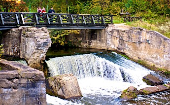 Waterfall in Belmontas, Lithuania. Flickr:Oleksii Leonov