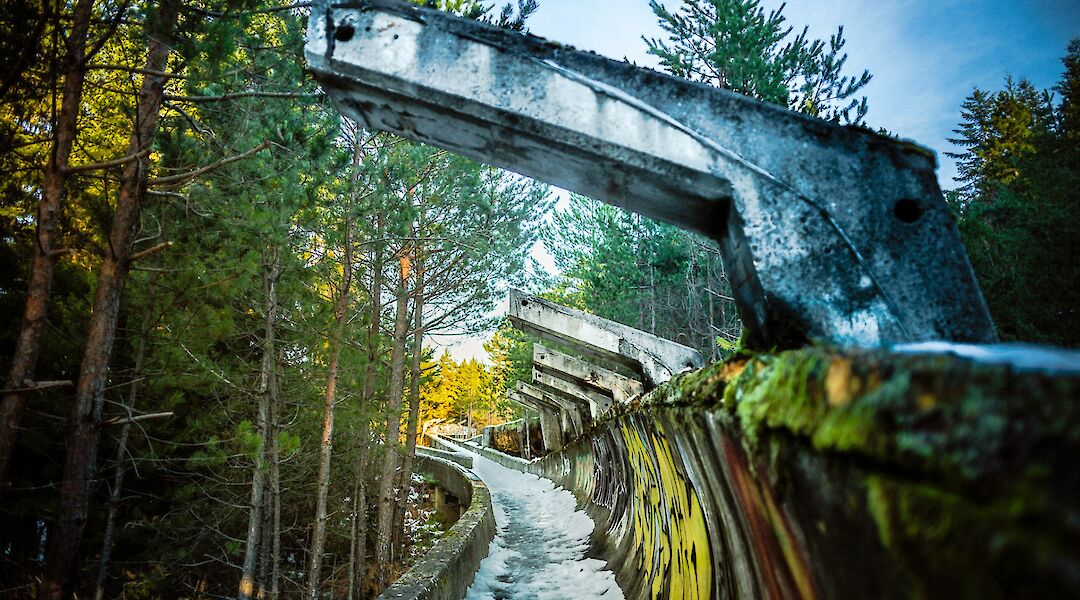 Sarajevo Bobsleigh Track. Flickr:Helene Veilleux
