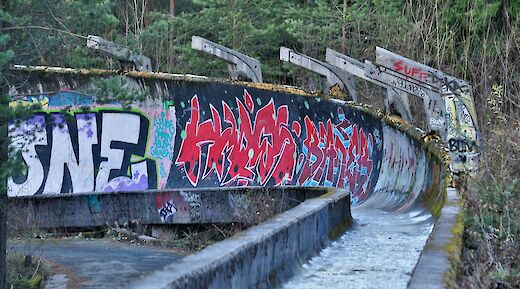 Bobsleigh track, Winter Olympics 1984, Sarajevo. Flickr:Young Shanahan