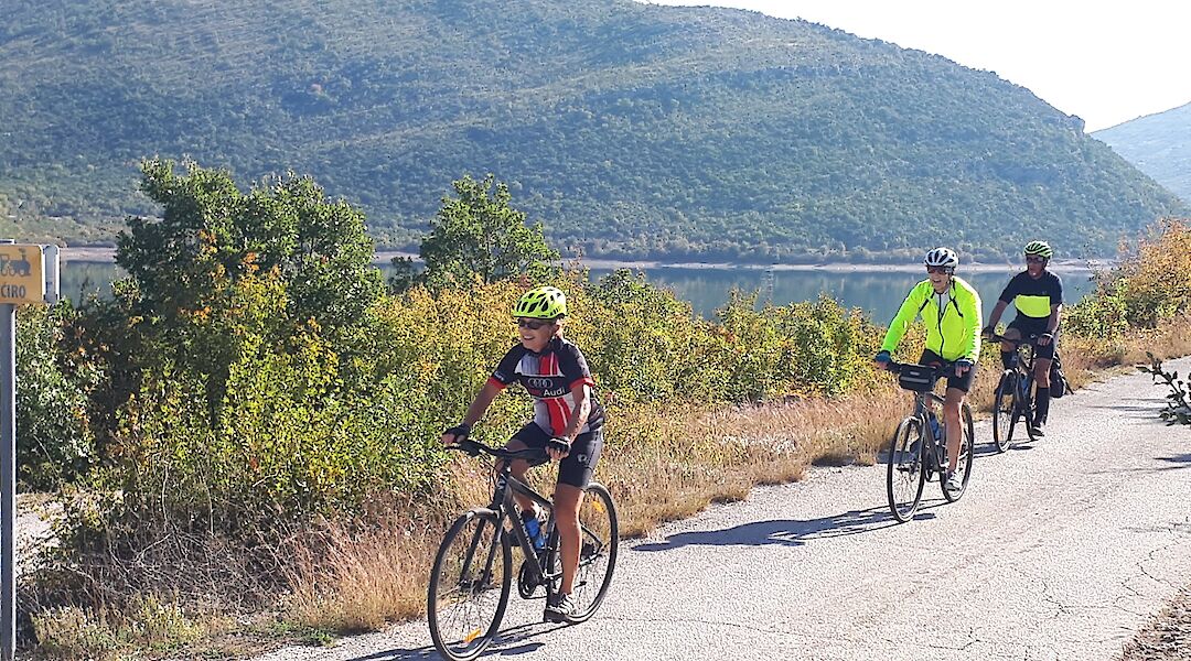 Biking above Dubrovnik. Epic Croatia