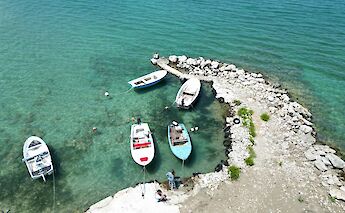 Boats on the Peljesac Peninsula, Croatia. Ammar Sabanovic@Unsplash