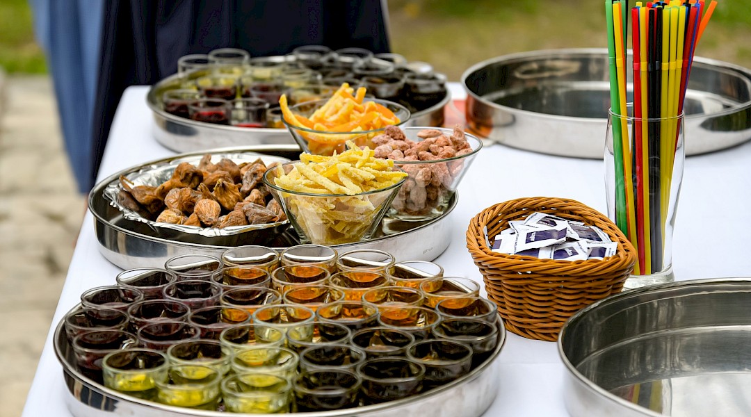 Herbal liquors and locally dried fruits, Vinica Monkovic, Konavle. Flickr:Jorge Manganillo