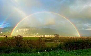 Rainbow in Konavle, Croatia. Queen Lj@Unsplash