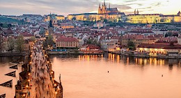 Prague - City of a Hundred Spires Bike and Boat
