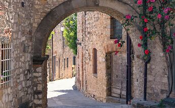 Ancient Tuscan Village Street. Eric Kilby@Flickr