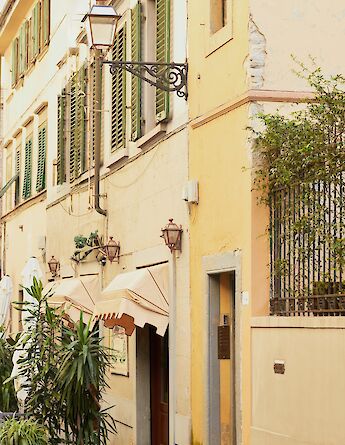 Yellow buildings in Florence, Italy. Olivie Strauss@Unsplash