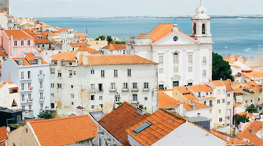 Rooftops of Lisbon, Portugal. Unsplash:Tom Byrom