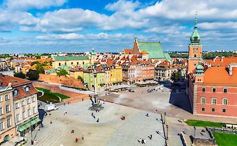 Warsaw from above, Poland. querbeet@iStock