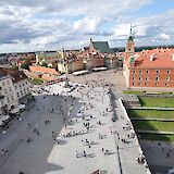 Castle Square from above, Warsaw, Poland. Flickr:Jorge Lascar