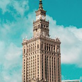 Palace of Science and Culture, Warsaw, Poland. Unsplash:Bianca Fazacas