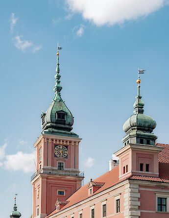 Spires in Warsaw, Poland. Unsplash:Laura Adai