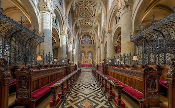 Christ Church Cathedral, Oxford, England. CC:Diliff