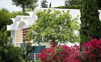 Joan Miro's studio at Fundacio Joan Miro in Palma de Mallorca, Spain. Flickr: Thierry Chervel