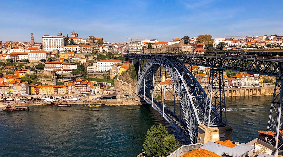 Dom Luis Bridge, Porto, Portugal. Unsplash:Square Lab
