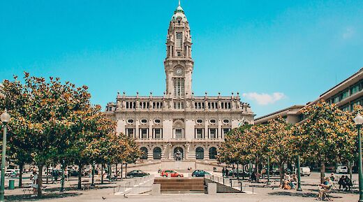 Porto City Hall, Portugal. Unsplash:Eugene Zhyvchik
